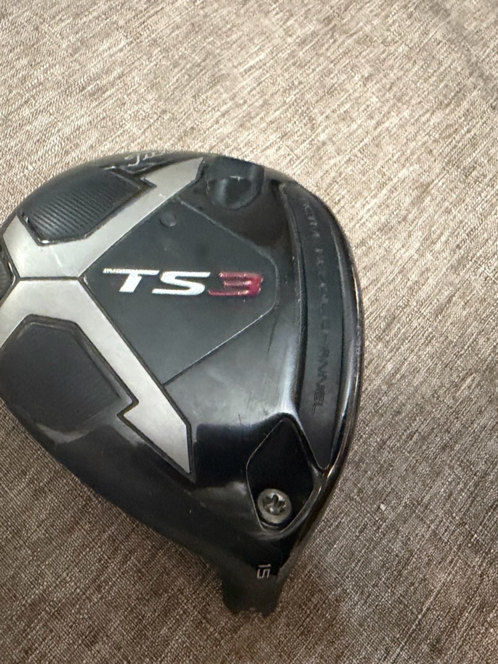 Titleist TS3 wood head only 15 degree Titleist golf club head